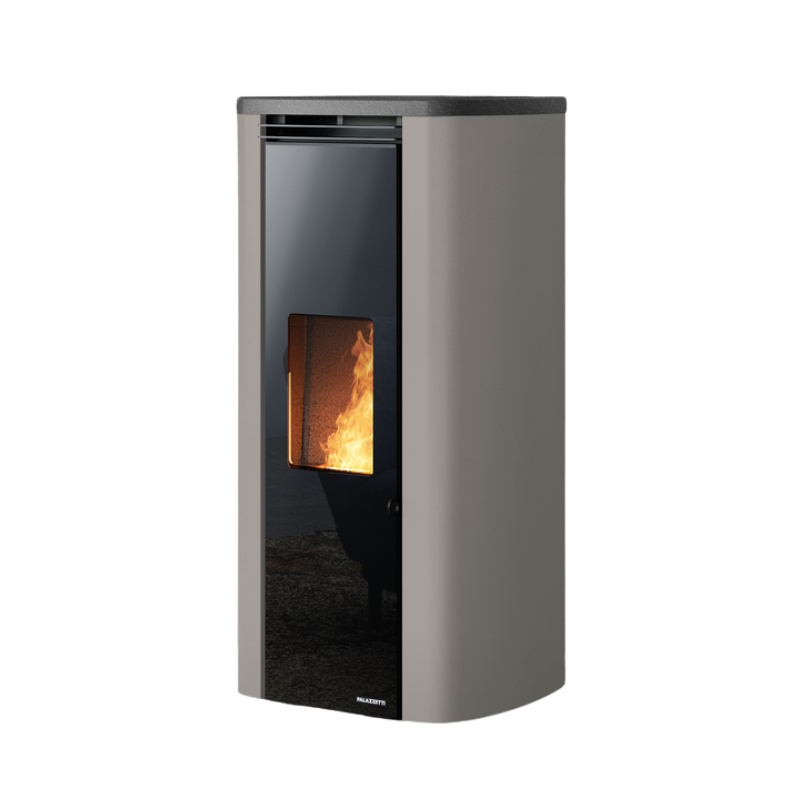 Pellet stove Ecofire Theo 6 - Dove Grey